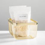 mDesign Steel Organizer, Soft Brass (25956)