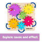 Spark & Wow Spinny Gears, Multicolored, 7 Pieces/Set (CTUSW400029)