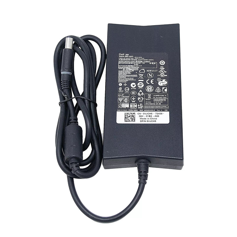 Dell Slim 130W Laptop Adapter & Charger for Dell Latitude Laptop, Black (MTMPN)