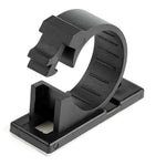 StarTech Self-Adhesive Cable Management Clips, Black (CBMCC3)