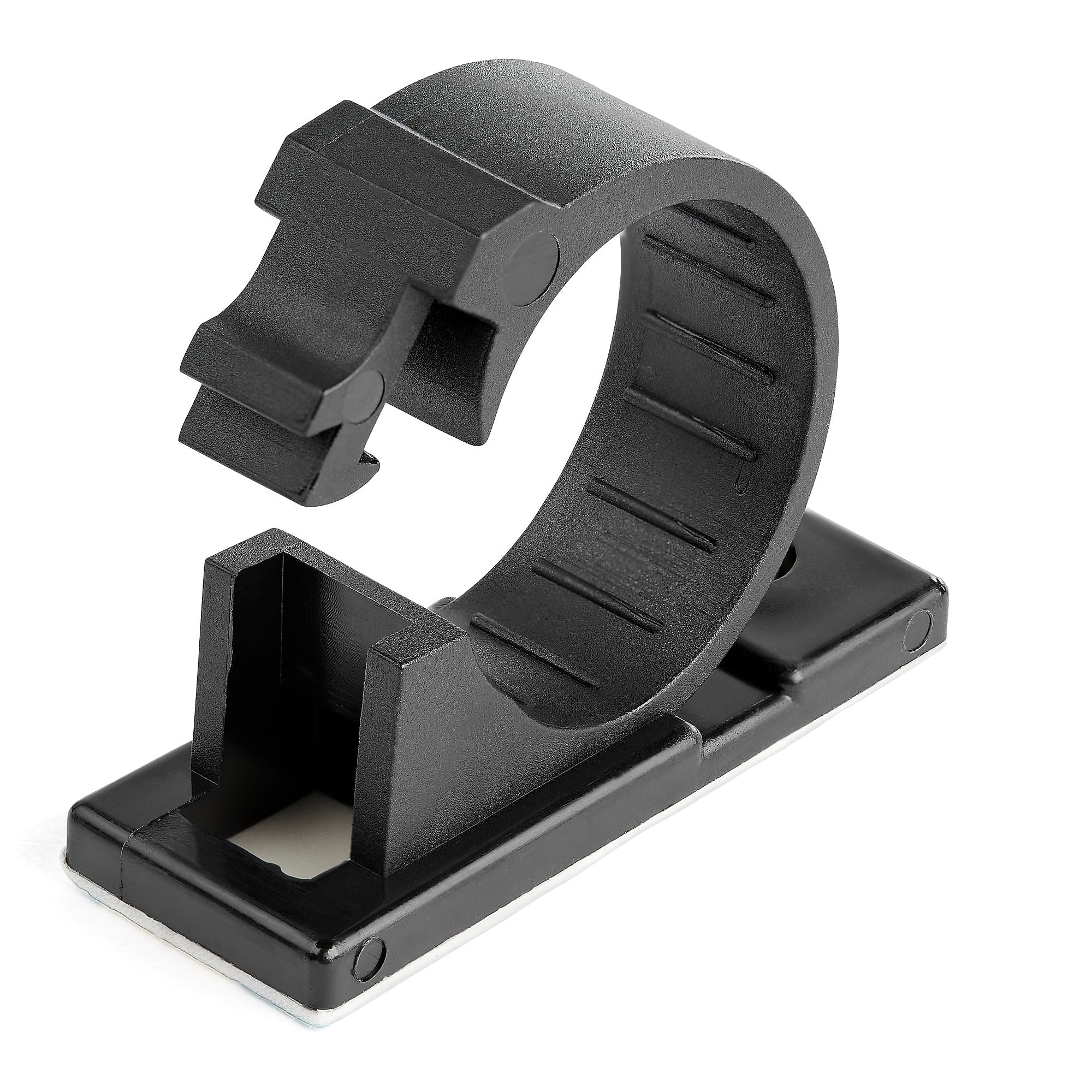 StarTech Self-Adhesive Cable Management Clips, Black (CBMCC3)