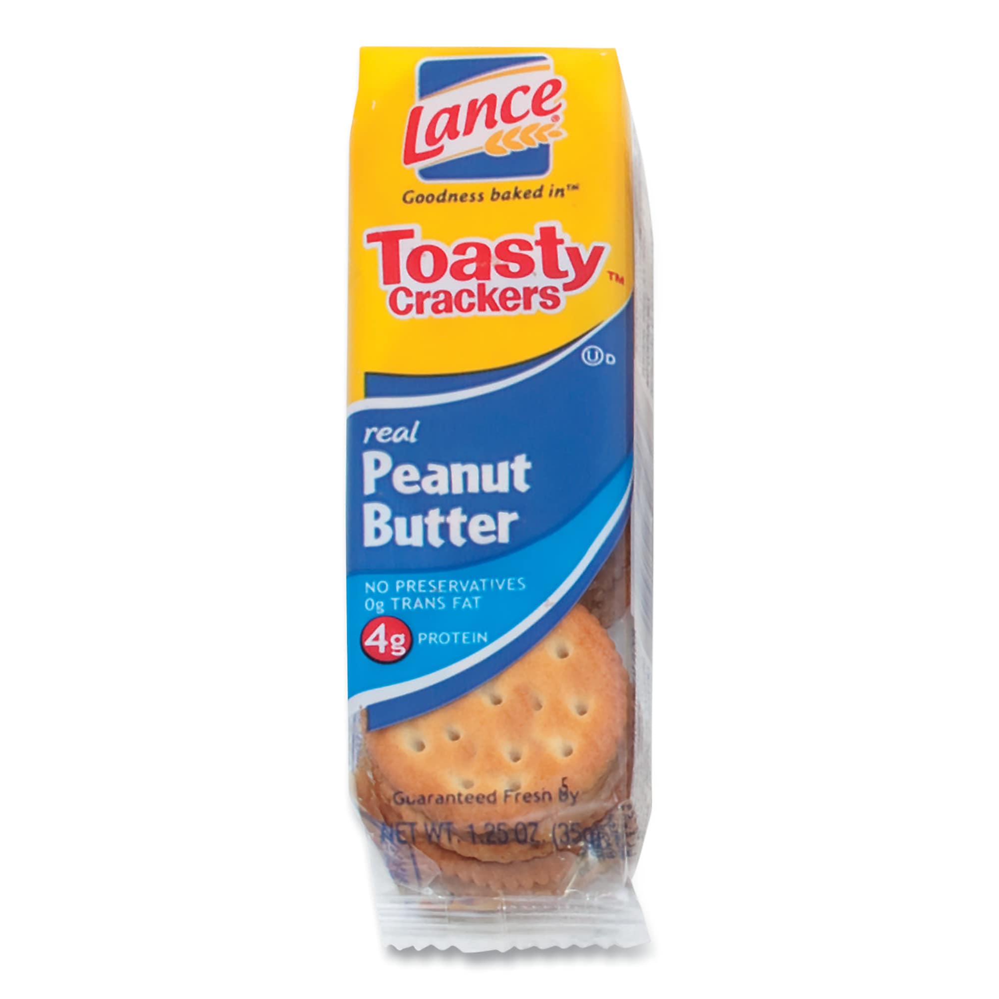 Lance Toasty Crackers Peanut Butter Sandwich Crackers, 24/Pack (OFXSN40654)