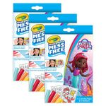 Crayola Color Wonder Ariel Mini Box Set, 12 Pages, 3/Bundle (BIN752862-3)