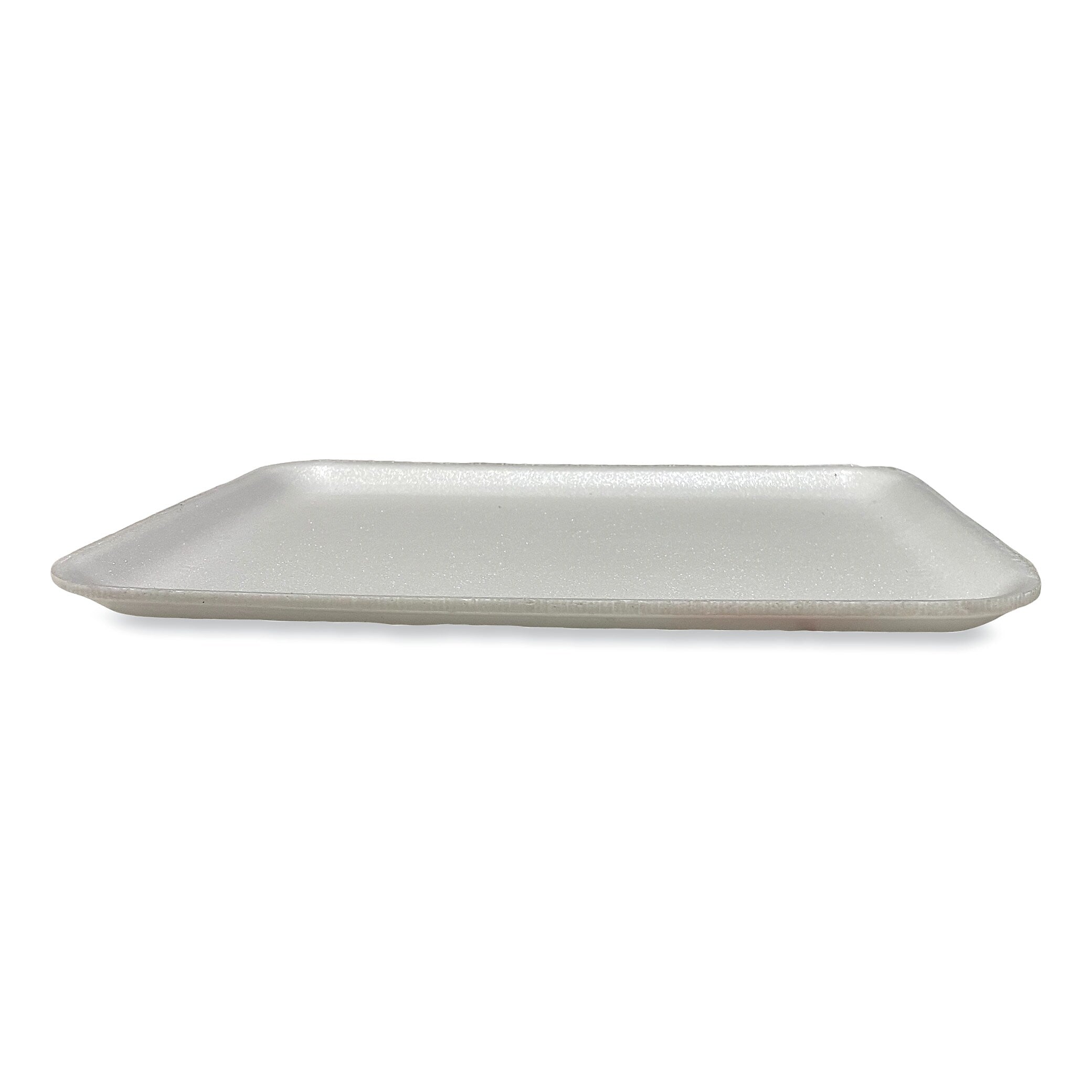 GEN Meat Trays, 13.81 x 9.25 x 2.7, White, 100/Carton