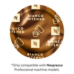 Nespresso Professional Bianco Intenso Coffee Nespresso Professional Capsules, Espresso Roast, 50/Pack (8785.84)