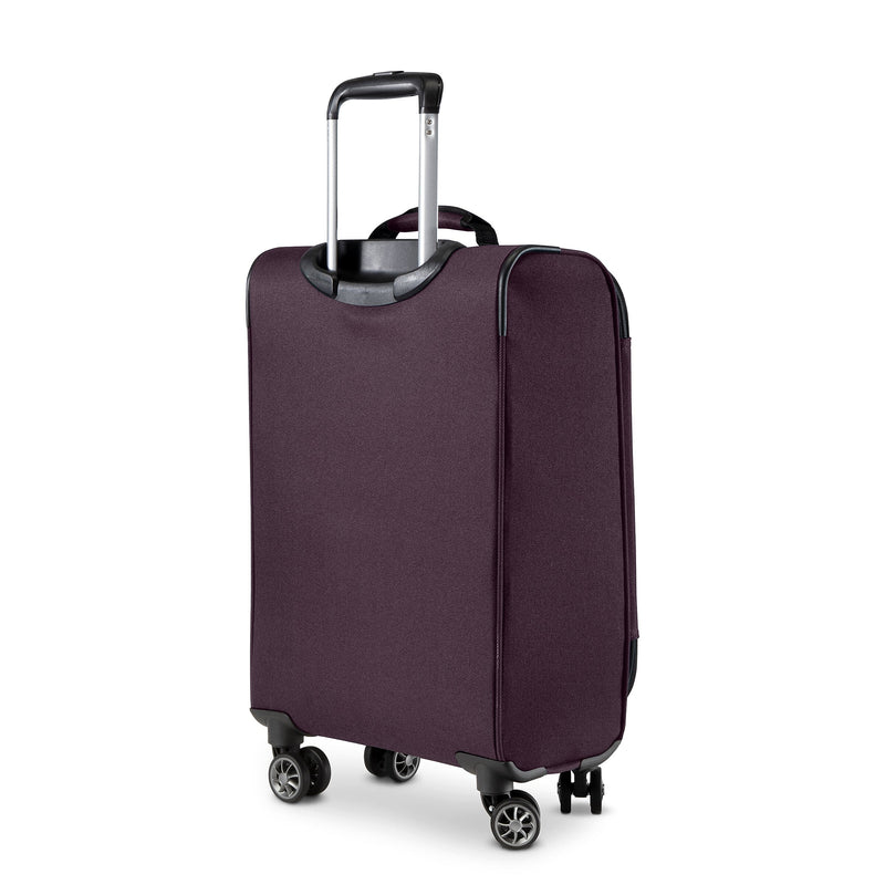 Skyway Luggage Epic 20" Carry-On Suitcase, 8-Wheeled Spinner, Plum (450-20"555-4WB)
