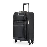 Skyway Luggage Seville 2.0 5-Piece Spinner Luggage Set, Black (43S-5P-001-SET)
