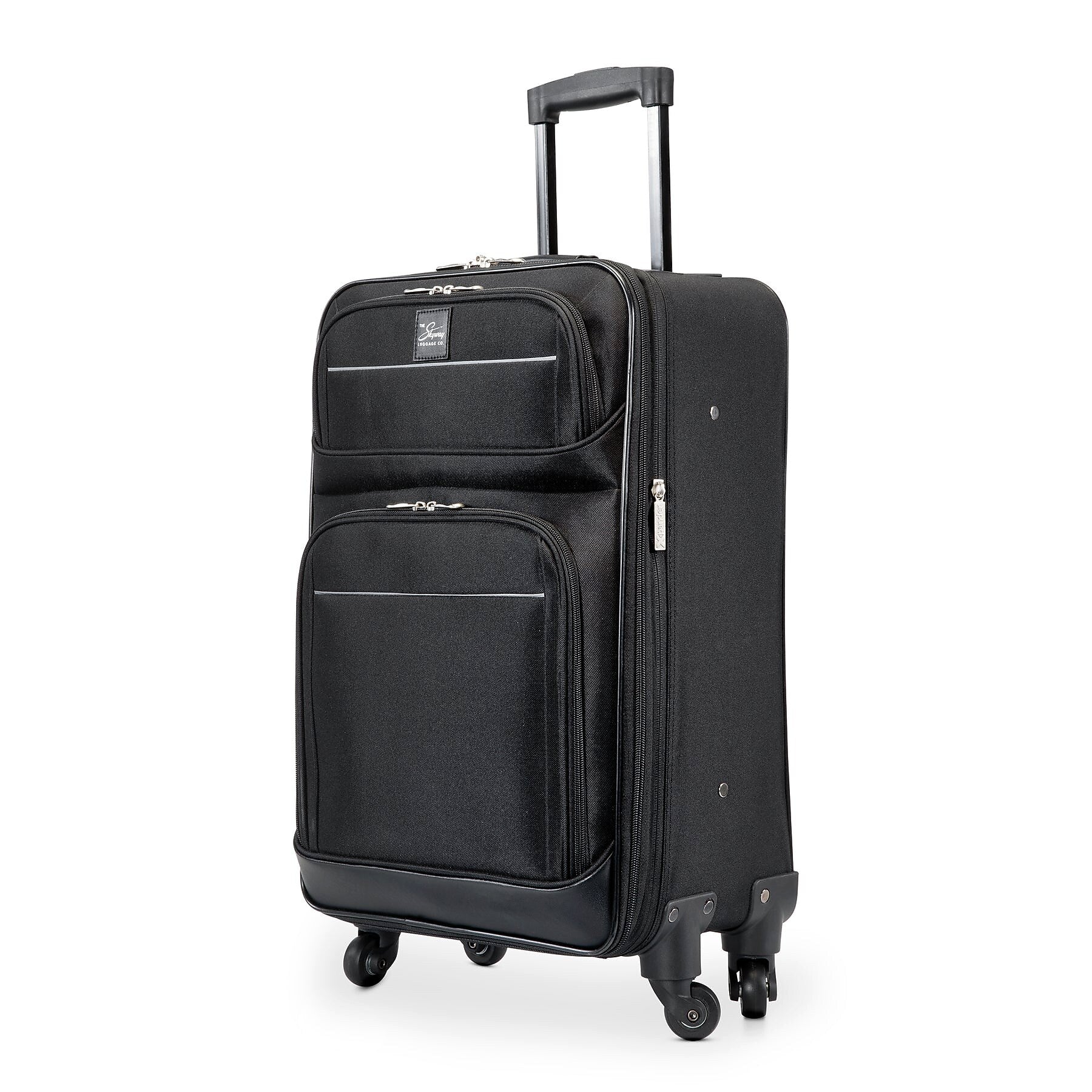 Skyway Luggage Seville 2.0 5-Piece Spinner Luggage Set, Black (43S-5P-001-SET)