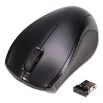 Innovera Compact Travel Wireless Ambidextrous Mouse, Black (IVR62210)