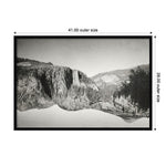 Amanti Art Negative Reality Inversion by F2images Wood Framed Wall Art Print, 41" x 28" (A42675447138)