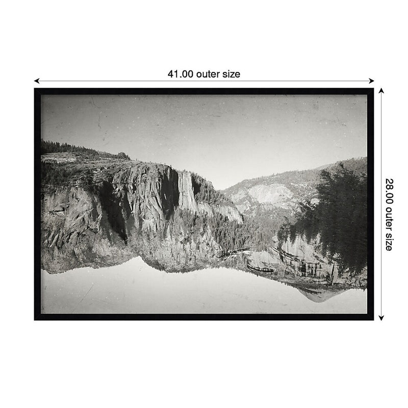 Amanti Art Negative Reality Inversion by F2images Wood Framed Wall Art Print, 41" x 28" (A42675447138)