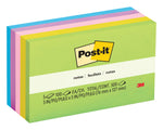 Post-it Notes, 3" x 5", Floral Fantasy Collection, 100 Sheet/Pad, 5 Pads/Pack (6555UC)