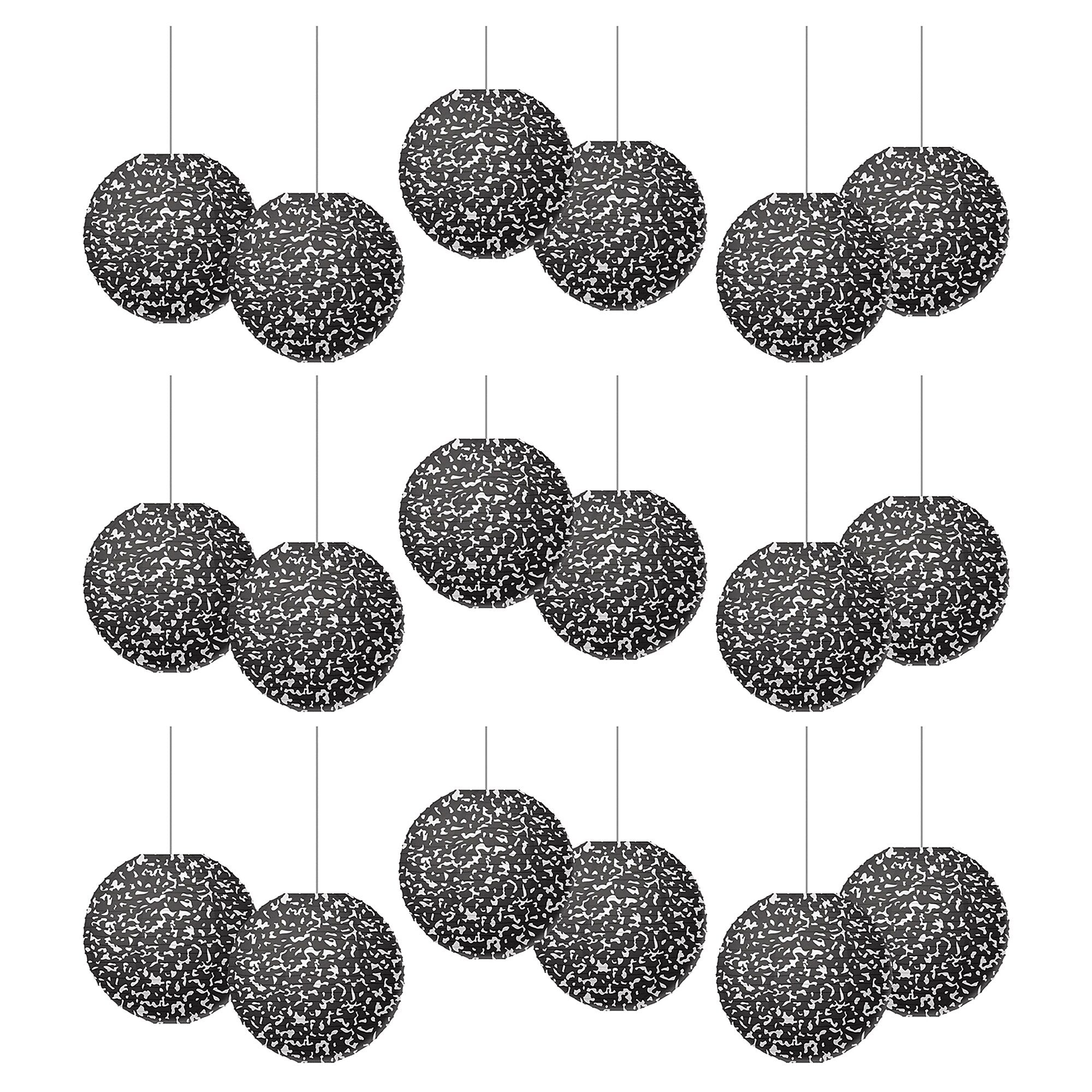 Teacher Created Resources Composition Hanging Paper Lanterns, 6/Pack, 3 Packs/Bundle (TCR77246-3)