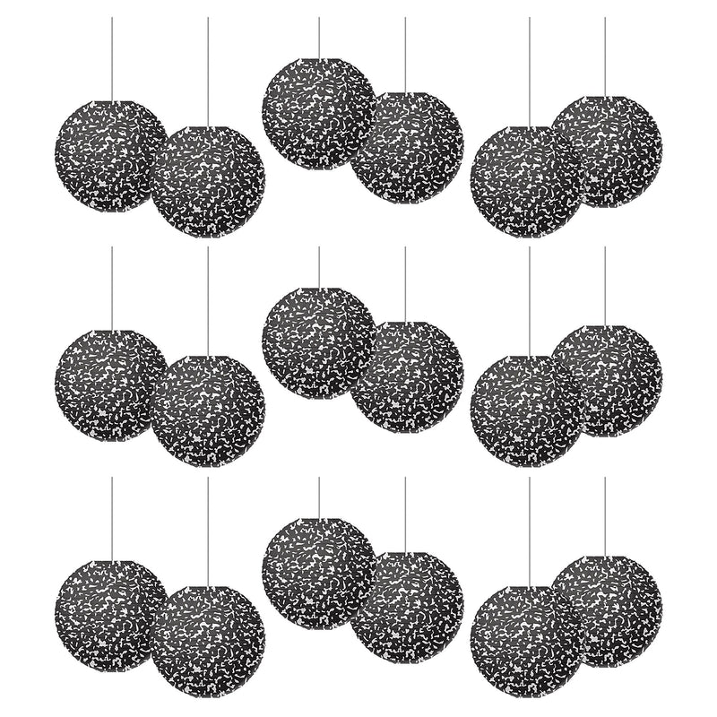 Teacher Created Resources Composition Hanging Paper Lanterns, 6/Pack, 3 Packs/Bundle (TCR77246-3)