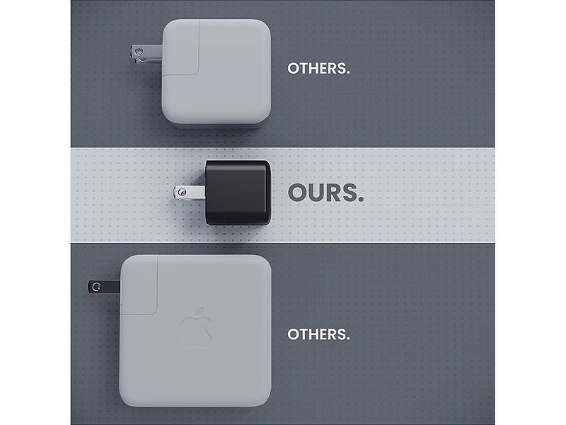 Journey Mini USB Type-C Wall Charger, Black (JWCG130BL)