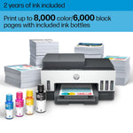 HP Smart Tank 7301 Wireless All-in-One Color Ink Tank Printer Scanner Copier, 2 years ink included (28B70A)