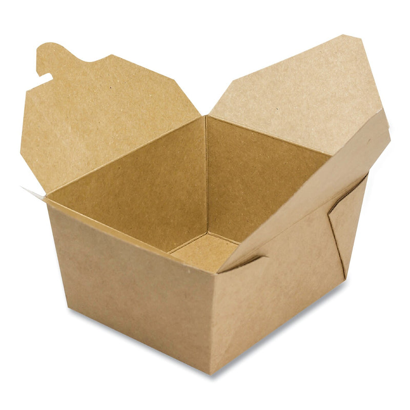 GEN Reclosable Kraft Take-Out Box, 30 oz, Paper, 450/Carton