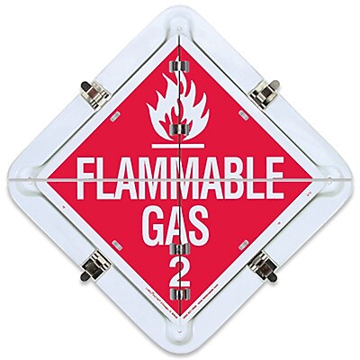 Labelmaster 8 Legend Placard With Mounting Holes (81-8WSFO)