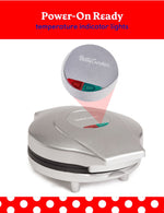 Betty Crocker 8-Inch Travel Size Pizza Maker Plus, Silver (BC-4959CS)