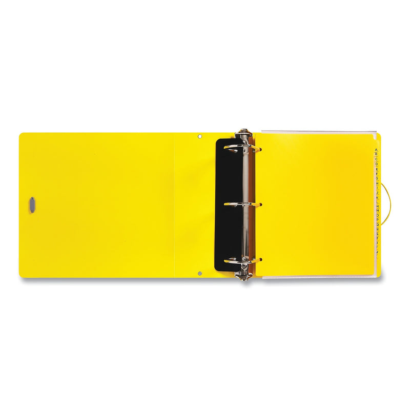 Avery UltraDuty Safety Data Sheet Binder Bundle, 3 Rings, 3" Capacity, 11 x 8.5, Yellow/Red