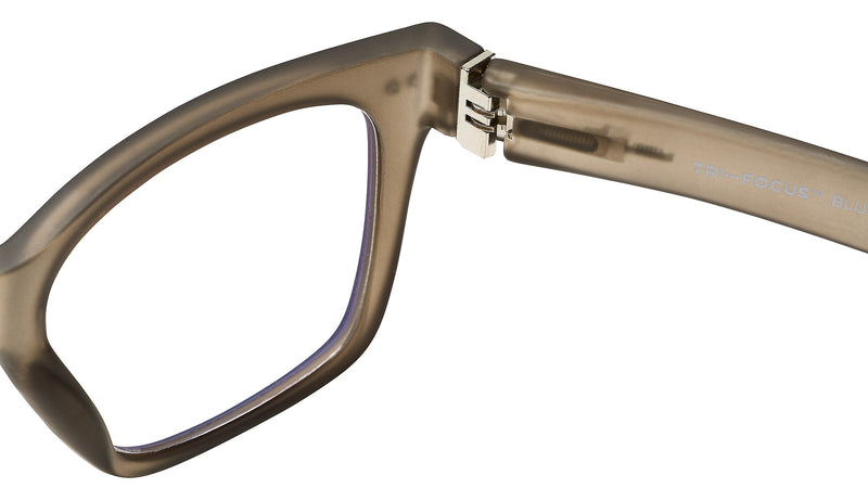 SAV VK Couture Blue Light +1.25 Reading Glasses, Smoke (EVKB13)