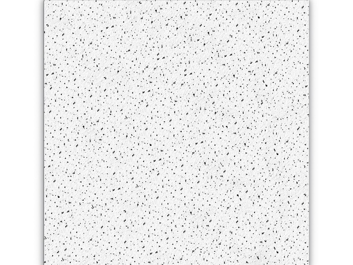 Armstrong FINE FISSURED Square Lay-In Edge Ceiling Tile, 24" x 24", White, 16/Carton (BP1728A)