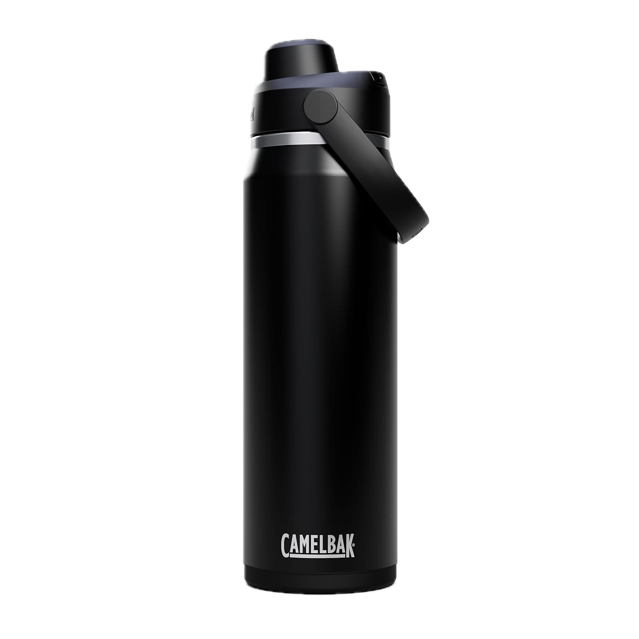 CamelBak Thrive Chug Stainless Steel Vacuum Insulated Water Bottle, 25 oz., Black (2931001075)