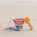 MINILAND ECO Baby Sand Set, Pastel Colors, 4/Set, 2 Sets/Bundle (MLE32260-2)