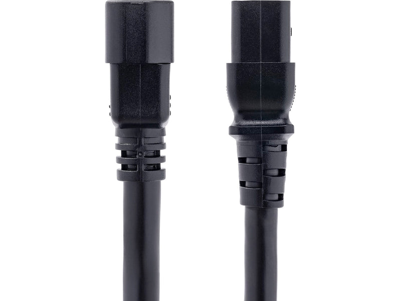 StarTech 6' C14 to C19 Power Cable, Male to Female, Black (PXTC14C19146)