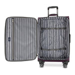 Skyway Luggage Epic 24" Suitcase, 8-Wheeled Spinner, Plum (450-24"555-4VP)