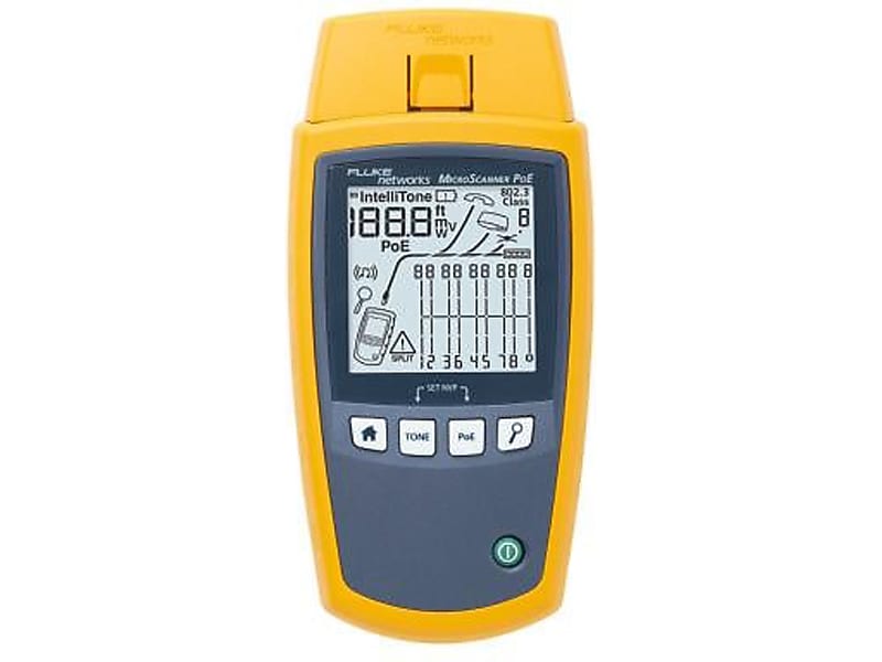 Fluke MicroScanner PoE Cable Tester (MS-POE)