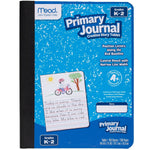 Mead Grades K-2 Primary Ruled Journal 1-Subject Composition Notebook, 7.5" x 9.75", Wide Ruled, 100 Sheets, Blue (1040315)