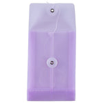 JAM Paper Premium Expanding Wallet with Button & String Closure, 4 1/4" x 6 1/4", Lilac Purple, 3/Pack (473B1llax3)