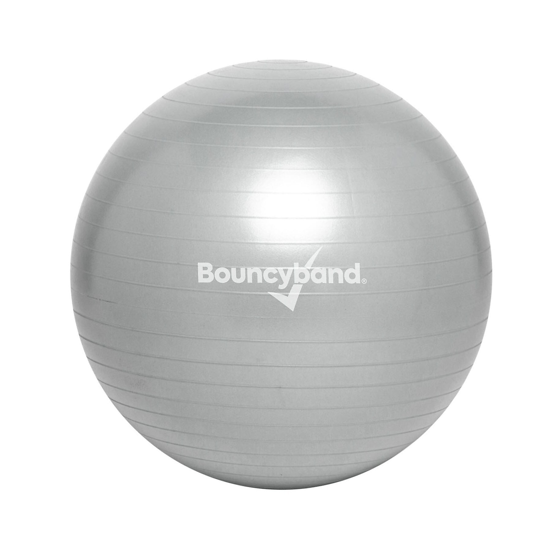 Bouncy Bands Balance Ball, 55cm, Silver (BBAWBS55SI)