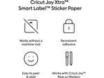 Cricut Joy Xtra Smart Label Die Cutting Permanent Paper, Kraft, 4 Sheets/Pack (2010345)