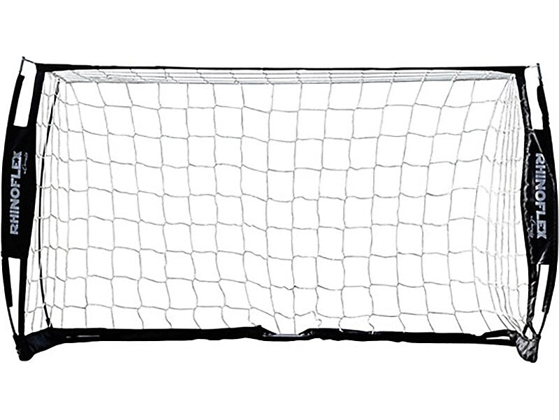 Champion Sports RHINO Flex Soccer Racket Goal, Black/White (RSG35)