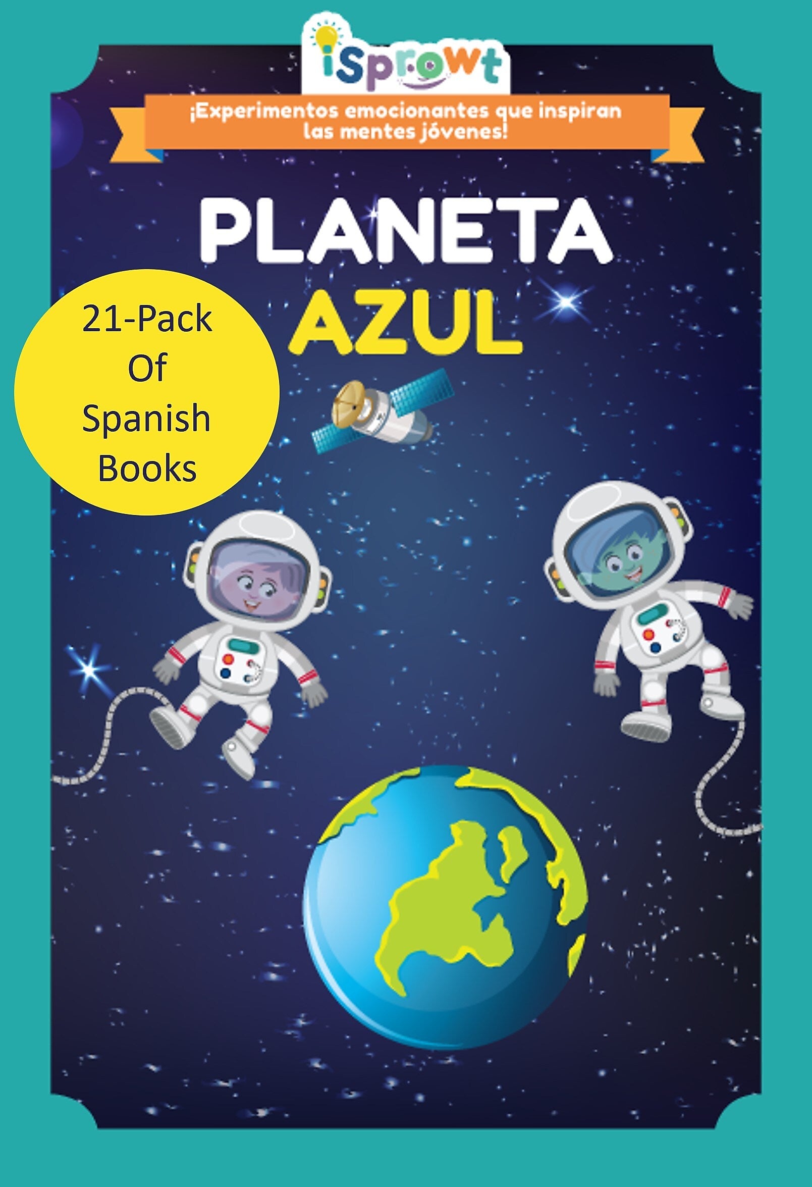 iSprowt Blue Planet Spanish Translation Workbook Kit, Multicolor (785459614601)