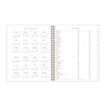 2026 Blue Sky Green Earth Freya Lilac 8.5" x 11" Calendar Year Weekly & Monthly Planner, Plastic Cover (153757)