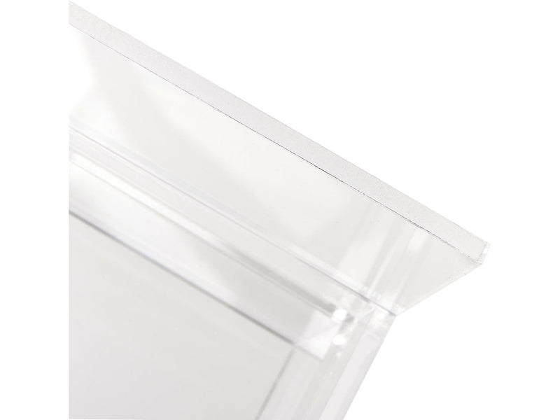 Russell+Hazel Monitor Stand with Drawer, Clear/Gold (98149)