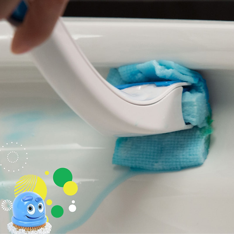 Scrubbing bubbles Fresh Brush Toilet Cleaning System Starter Kit, Citrus Scent (301822)