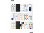 The Happy Planner Essentials Home Classic Stickers, Assorted Colors, 734/Pack (SVP130-149)