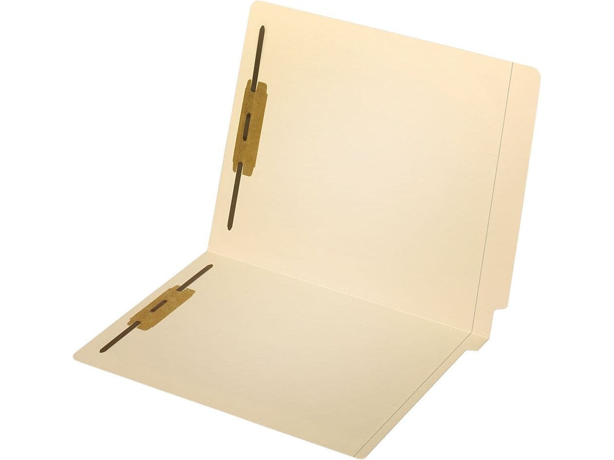 Pendaflex 100% Recycled Reinforced Fiber Classification Folder, 3/4" Expansion, Letter Size, Manila, 50/Box (44115RP)