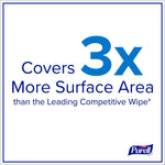 PURELL Healthcare Disinfecting Wipes, 72 Wipes/Pack  (9370-12)