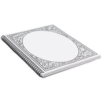 Prang Cassie Stephens 8.5" x 11" Wire Bound Sketch Book, 80 Sheets/Book, 3 Books/Bundle (PAC4820-3)