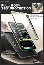 SUPCASE Unicorn Beetle Pro Plastic 13" Fullbody Case for iPad Pro 13" 7th Generation, Green (SIP2413UBPSPGD)