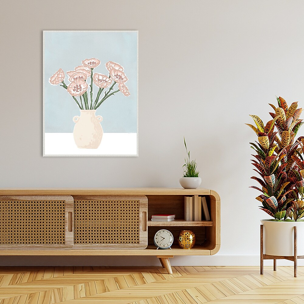 Amanti Art Renewed Bouquet II by Urban Road Framed Canvas Wall Art Print, 32" x 42" (A42678300395)