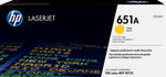 HP 651A Yellow Standard Yield Toner Cartridge, Prints Up to 16,000 Pages (ce342a)