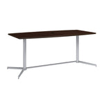 Bush Business Furniture 72"W x 36"D Boat Shaped Conference Table, Mocha Cherry (99TBM72MRSVK)