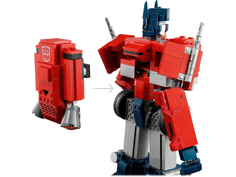 LEGO Icons Transformers Optimus Prime Building Set (10302)