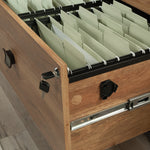 Sauder Cannery Bridge Commercial 2-Drawer Lateral File Cabinet, Letter/Legal Size, 32"W x 22"D, Sindoori Mango (429514)